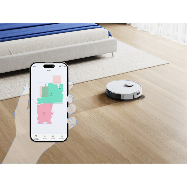 Фото - Робот-пилосос миючий Ecovacs N20 PRO DKX55 WHITE