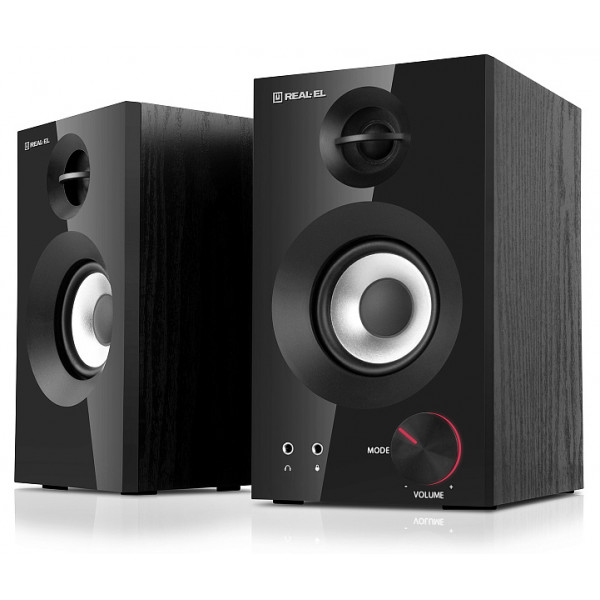 Фото - Комп'ютерна акустика звичайна 2.0 REAL-EL S-420