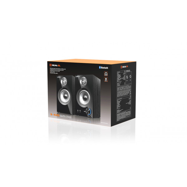 Фото - Комп'ютерна акустика звичайна 2.0 REAL-EL S-420