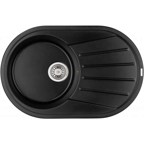 Фото - Мийка кухонна GRANADO Murcia Black Shine