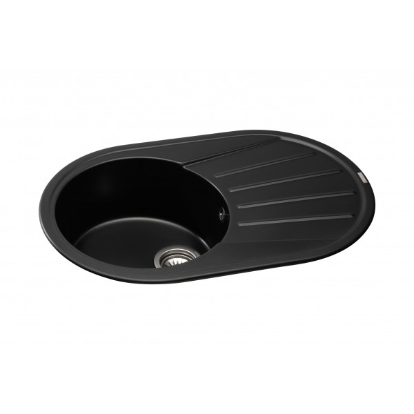 Фото - Мийка кухонна GRANADO Murcia Black Shine