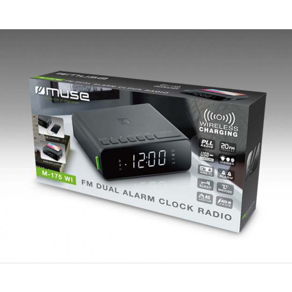 Фото - Радіогодинник Muse M-175 WI