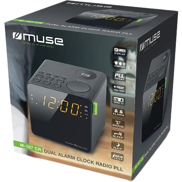 Фото - Радиочасы Muse M-187 CR