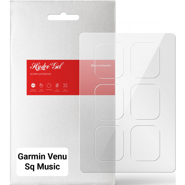 Фото - Захисна плівка для смарт-годинника Armorstandart for Garmin Venu Sq Music 6 шт. (ARM65781)