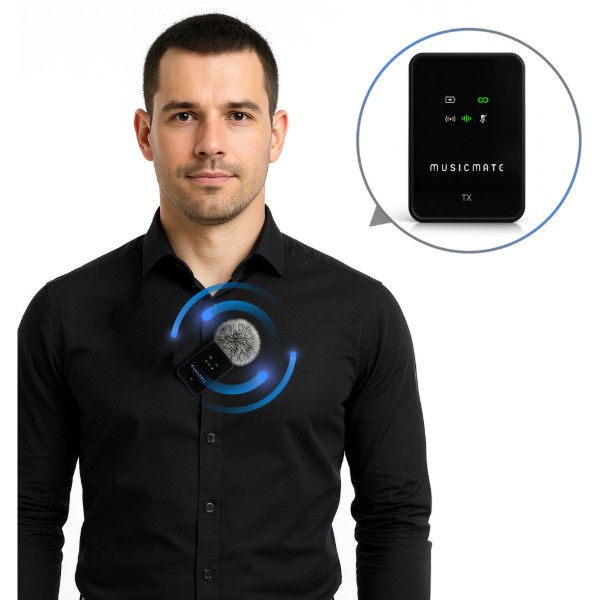 Фото - Микрофон вокальный беспроводной Musicmate MM-130 EchoStream