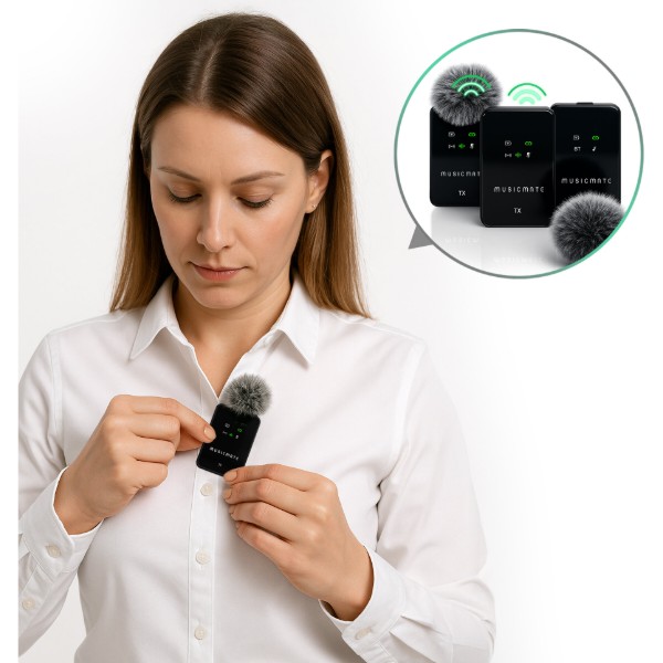 Фото - Микрофон вокальный беспроводной Musicmate MM-130 EchoStream