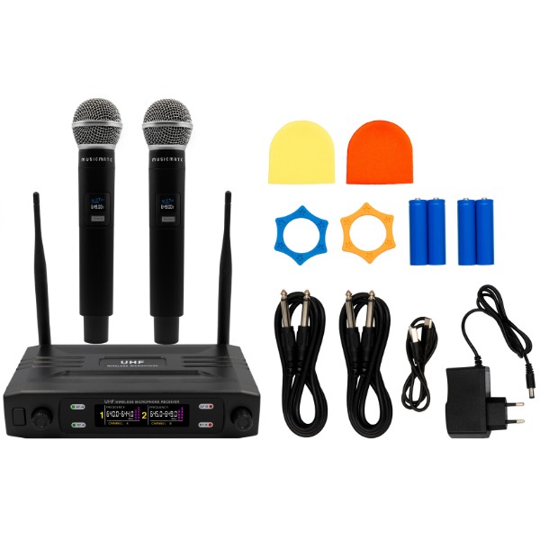 Фото - Мікрофонна система Musicmate MM-500 VocalPro Duo