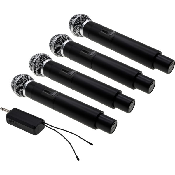 Фото - Микрофон вокальный беспроводной Musicmate MM-600 QuadraVoice