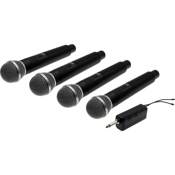 Фото - Микрофон вокальный беспроводной Musicmate MM-600 QuadraVoice
