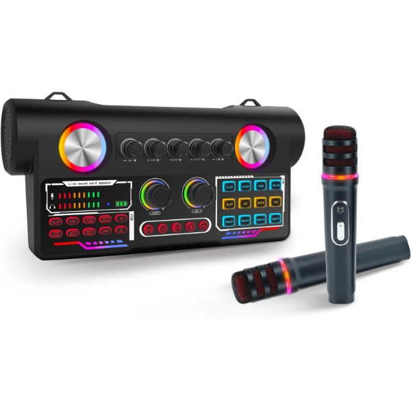Фото - Портативная акустика Musicmate Мобильный караоке MM-SC450 MusicParty