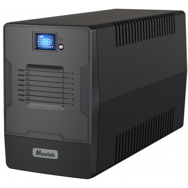 Фото - Источник бесперебойного питания Mustek PowerMust 1500 LCD Line Interactive IEC/Schuko (1500-LCD-LI-T30)
