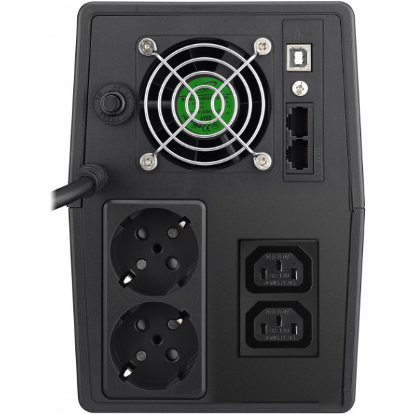 Фото - Источник бесперебойного питания Mustek PowerMust 1500 LCD Line Interactive IEC/Schuko (1500-LCD-LI-T30)
