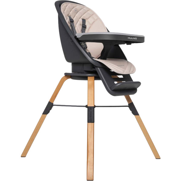 Фото - Стульчик для кормления трансформер Muuvo Choc2 Beige (M-CHOC-2-BEIGE)