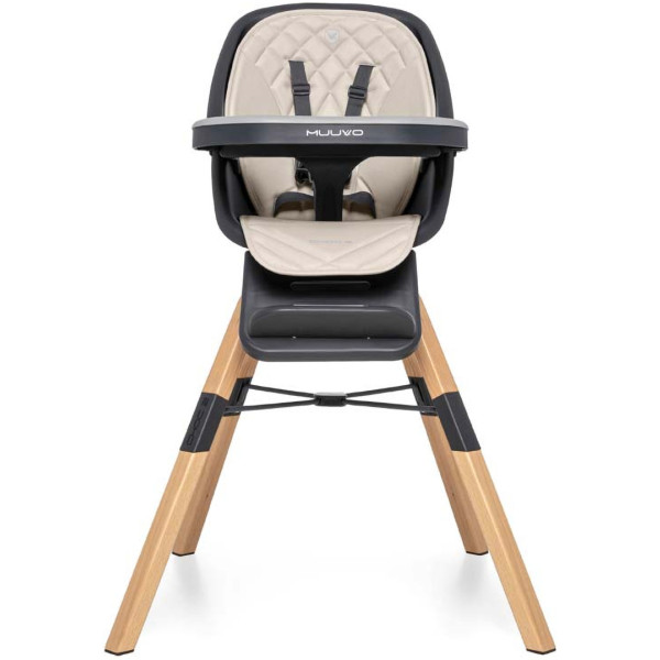 Фото - Стульчик для кормления трансформер Muuvo Choc2 Beige (M-CHOC-2-BEIGE)