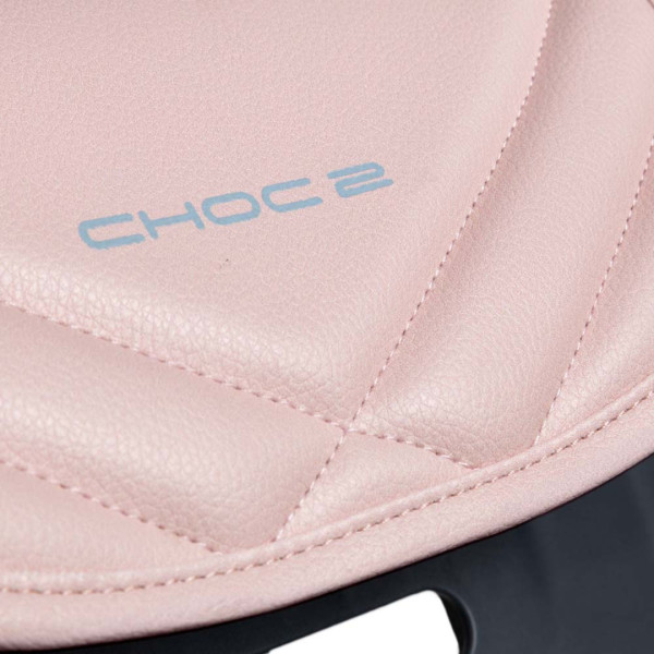 Фото - Стільчик для годування класичний Muuvo Choc2 Powder Pink New (M-CHOC-2-POWDER-PINK-NEW)