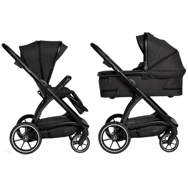 Фото - Коляска універсальна 2 в 1 Muuvo Trick Jet Black (MTRICK-W-JET-BLACK-2W1)