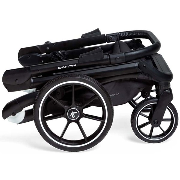 Фото - Коляска універсальна 2 в 1 Muuvo Trick Jet Black (MTRICK-W-JET-BLACK-2W1)