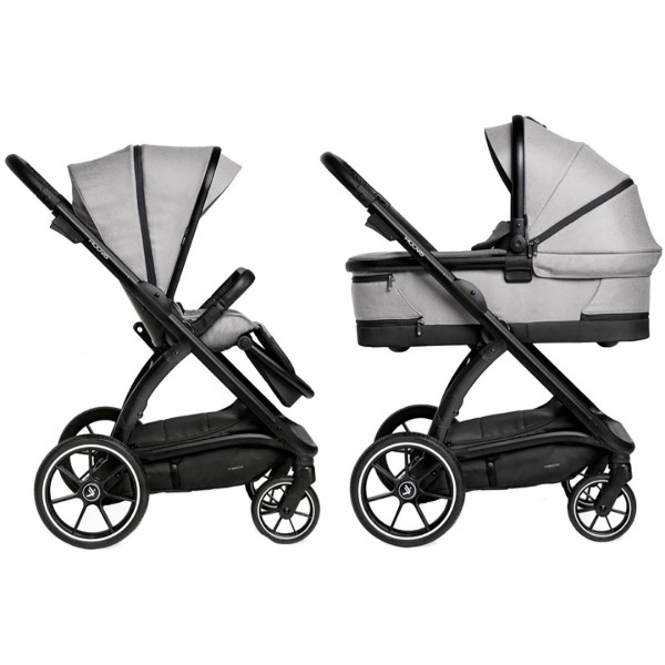Фото - Коляска універсальна 2 в 1 Muuvo Trick Steel Grey (MTRICK-W-STEEL-GREY-2W1)