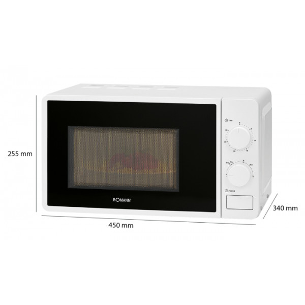 Фото - Микроволновая печь (СВЧ) Bomann MW 6014 CB White