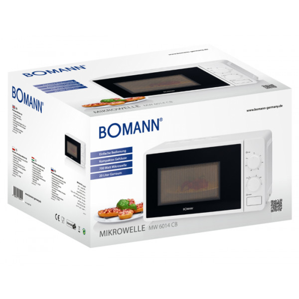Фото - Микроволновая печь (СВЧ) Bomann MW 6014 CB White