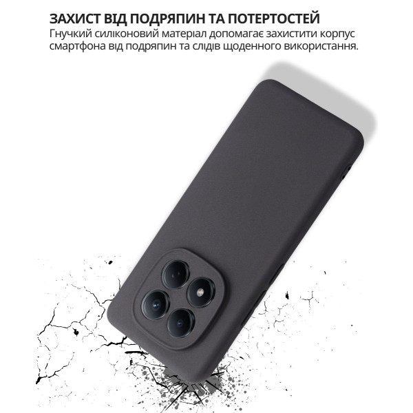 Фото - Чохол для смартфону BeCover for Xiaomi Redmi Note 15 Pro 5G Black (714974)