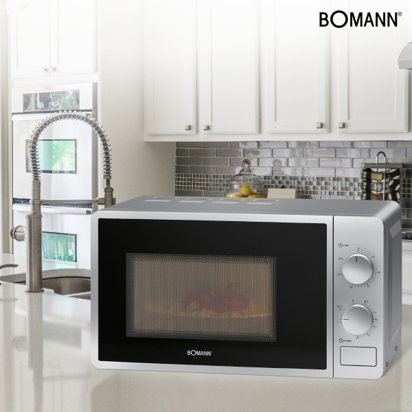 Фото - Микроволновая печь (СВЧ) Bomann MWG 6015 CB Silver