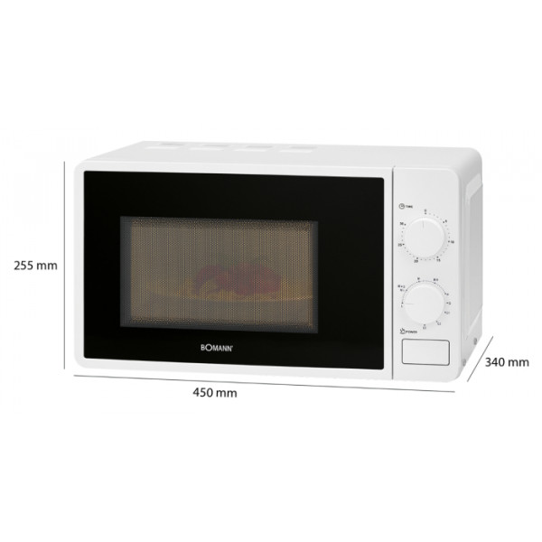 Фото - Микроволновая печь (СВЧ) Bomann MWG 6015 CB White