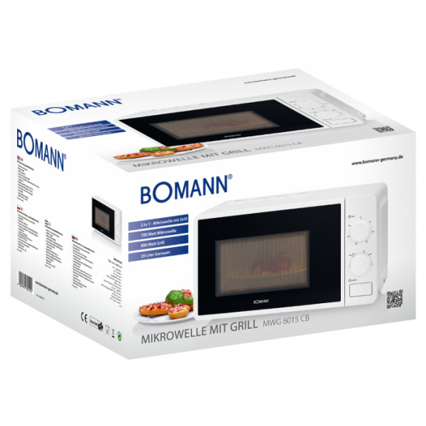Фото - Микроволновая печь (СВЧ) Bomann MWG 6015 CB White