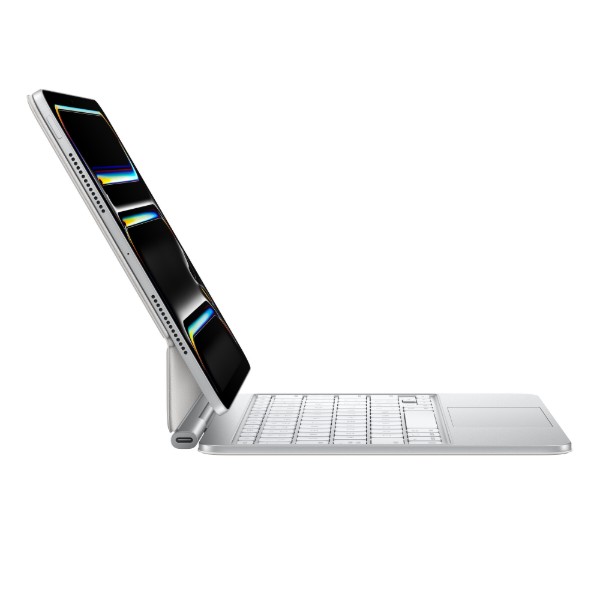 Фото - Чехол-клавиатура для планшета Apple Magic Keyboard for iPad Pro 11 inch (M4) - Ukrainian - White (MWR03UA/A)