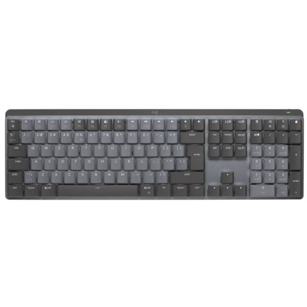 Фото - Клавиатура беспроводная Logitech MX Mechanical Wireless Graphite Clicky (920-010759)