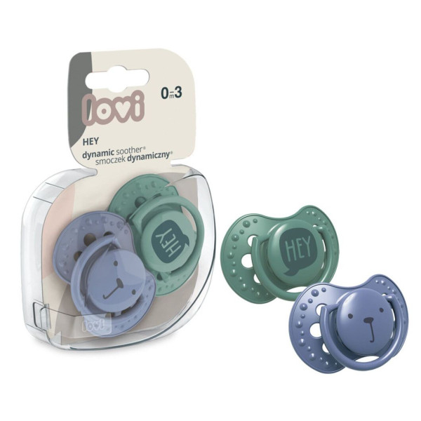 Фото - Симетрична пустушка Lovi 0-3 міс 2 шт. Hey Boy (22/885boy) Фото - Симетрична пустушка Lovi 0-3 міс 2 шт. Hey Boy (22/885boy)