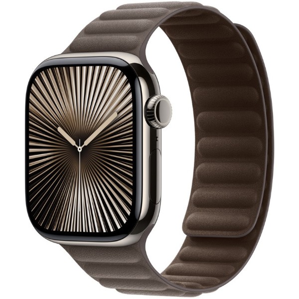 Фото - Ремешок для смарт-часов Apple 42mm Dark Taupe Magnetic Link - S/M (MXWM3ZM/A)
