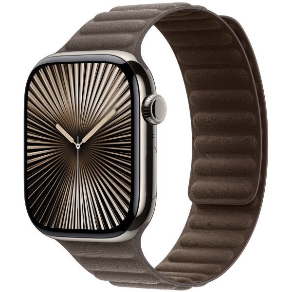 Фото - Ремешок для смарт-часов Apple 46mm Dark Taupe Magnetic Link - S/M (MXWW3ZM/A)