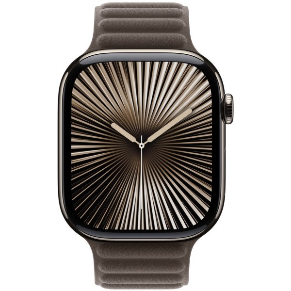 Фото - Ремешок для смарт-часов Apple 46mm Dark Taupe Magnetic Link - S/M (MXWW3ZM/A)