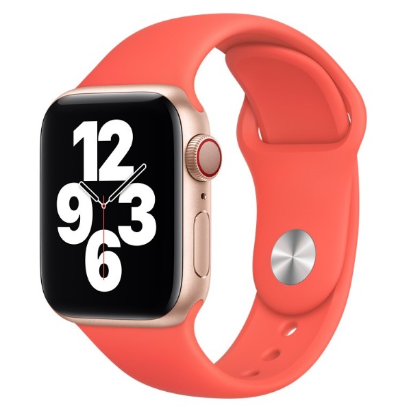 Фото - Ремешок для смарт-часов Apple 40mm Pink Citrus Sport Band - Regular (MYAT2ZM/A)