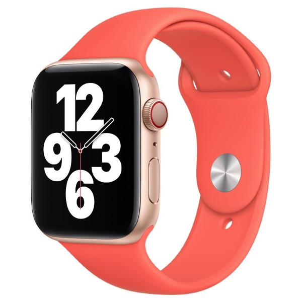 Фото - Ремешок для смарт-часов Apple 44mm Pink Citrus Sport Band - Regular (MYAW2ZM/A)