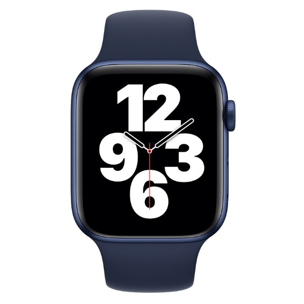 Фото - Ремешок для смарт-часов Apple 44mm Deep Navy Sport Band - Regular (MYAX2ZM/A)