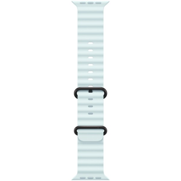 Фото - Ремінець для смарт-годинника Apple 49mm Ice Blue Ocean Band - Black Titanium Finish (MYP83ZM/A) Фото - Ремінець для смарт-годинника Apple 49mm Ice Blue Ocean Band - Black Titanium Finish (MYP83ZM/A)