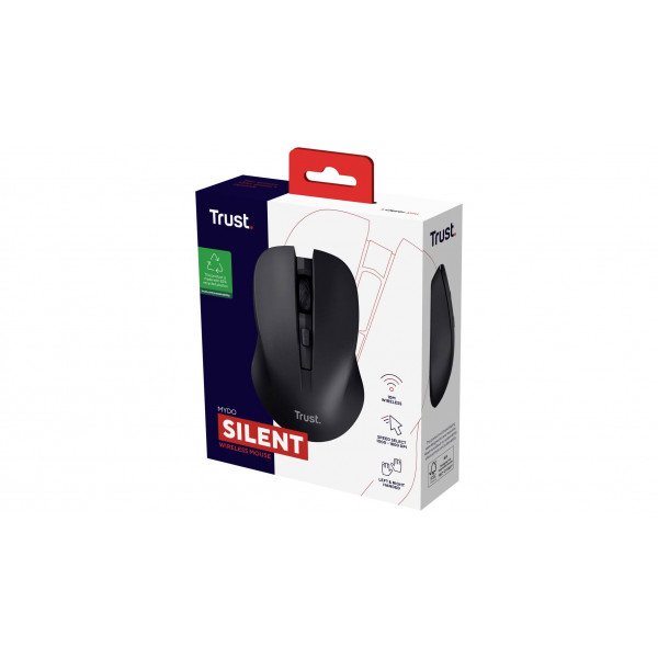 Фото - Мышь беспроводная Trust MYDO SILENT WL Black (25084)