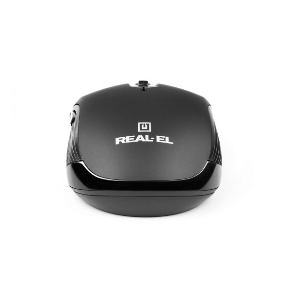 Фото - Миша бездротова REAL-EL RM-331W Black (EL123200044)
