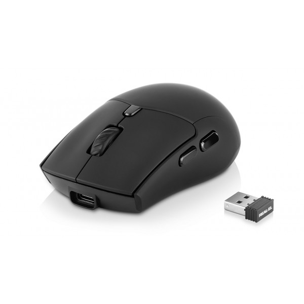 Фото - Миша бездротова REAL-EL RM-460W Black (EL123200048)