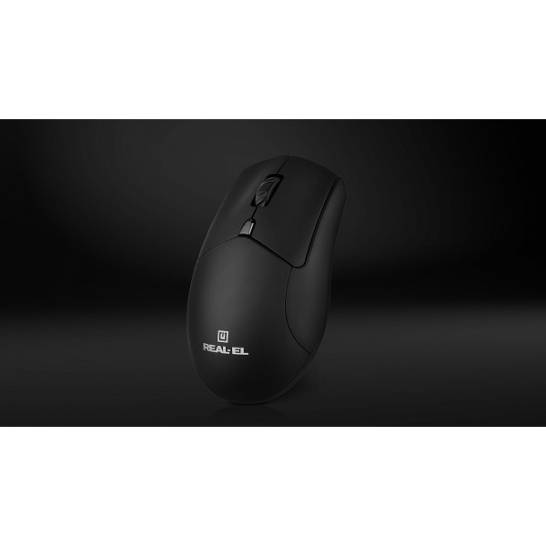 Фото - Миша бездротова REAL-EL RM-460W Black (EL123200048)
