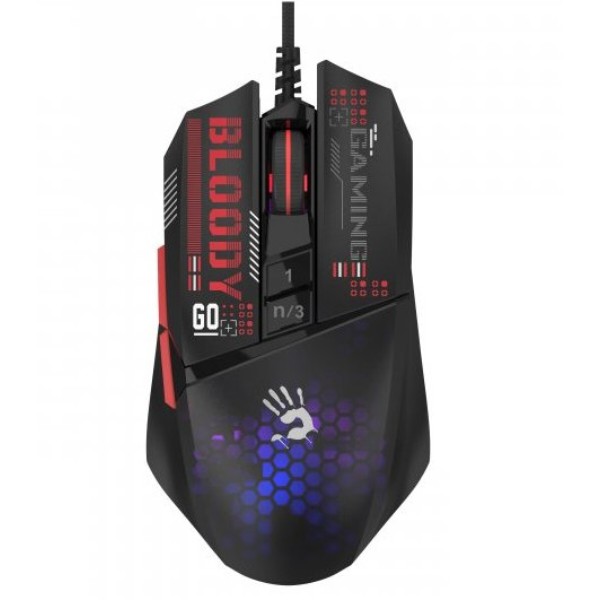 Фото - Мышь проводная игровая Bloody W60 Max Mini Honeycomb Фото - Мышь проводная игровая Bloody W60 Max Mini Honeycomb