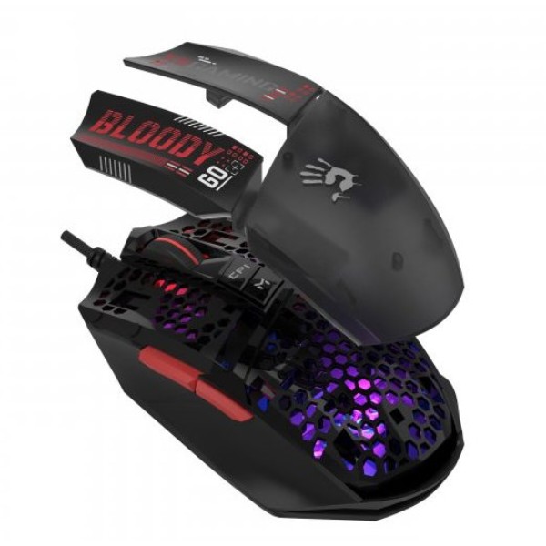 Фото - Мышь проводная игровая Bloody W60 Max Mini Honeycomb