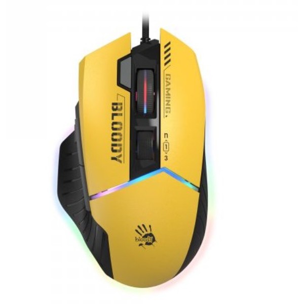 Фото - Миша дротова ігрова Bloody W95 Max Sports Lime