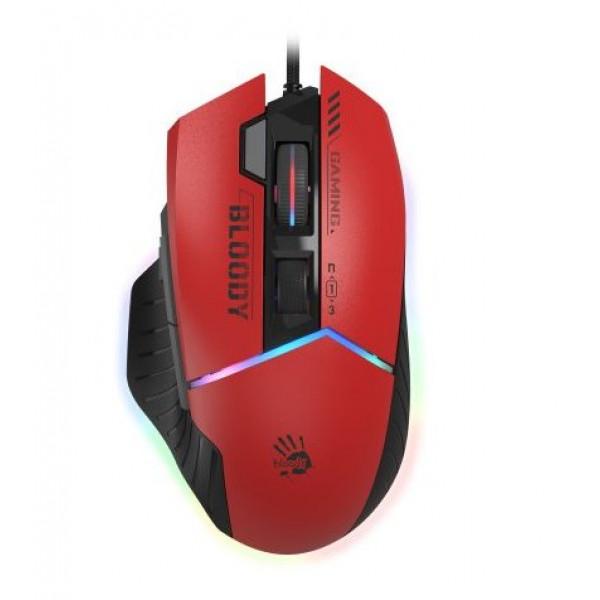 Фото - Миша дротова ігрова Bloody W95 Max Sports Red