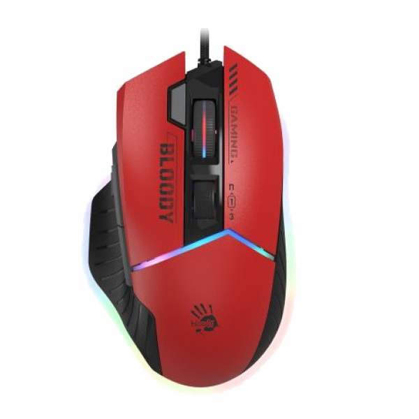 Фото - Миша дротова ігрова Bloody W95 Max Sports Red