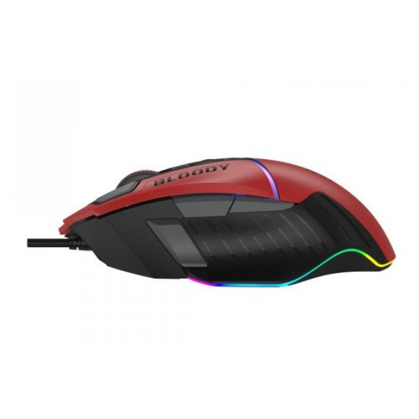 Фото - Миша дротова ігрова Bloody W95 Max Sports Red