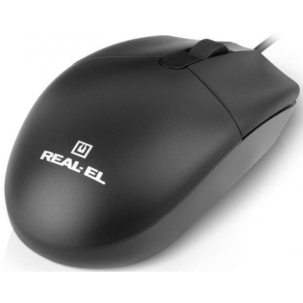 Фото - Миша дротова REAL-EL RM-210 Black (EL123200036)