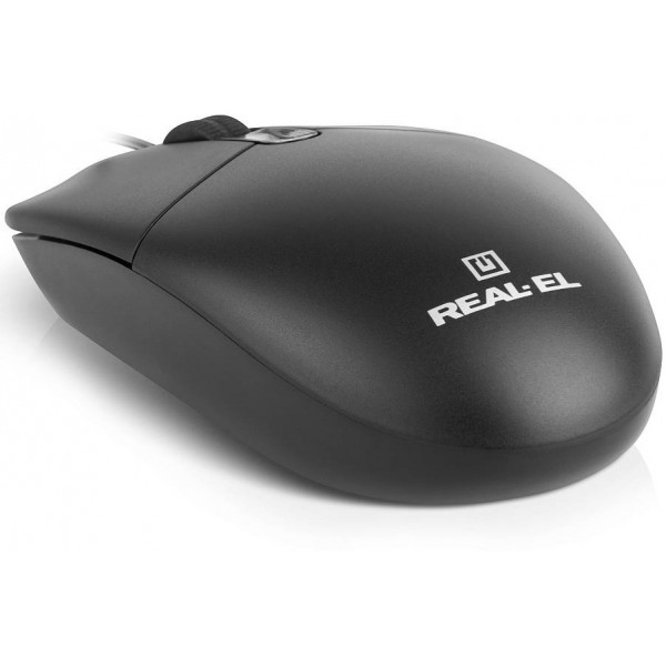 Фото - Миша дротова REAL-EL RM-210 Black (EL123200036)